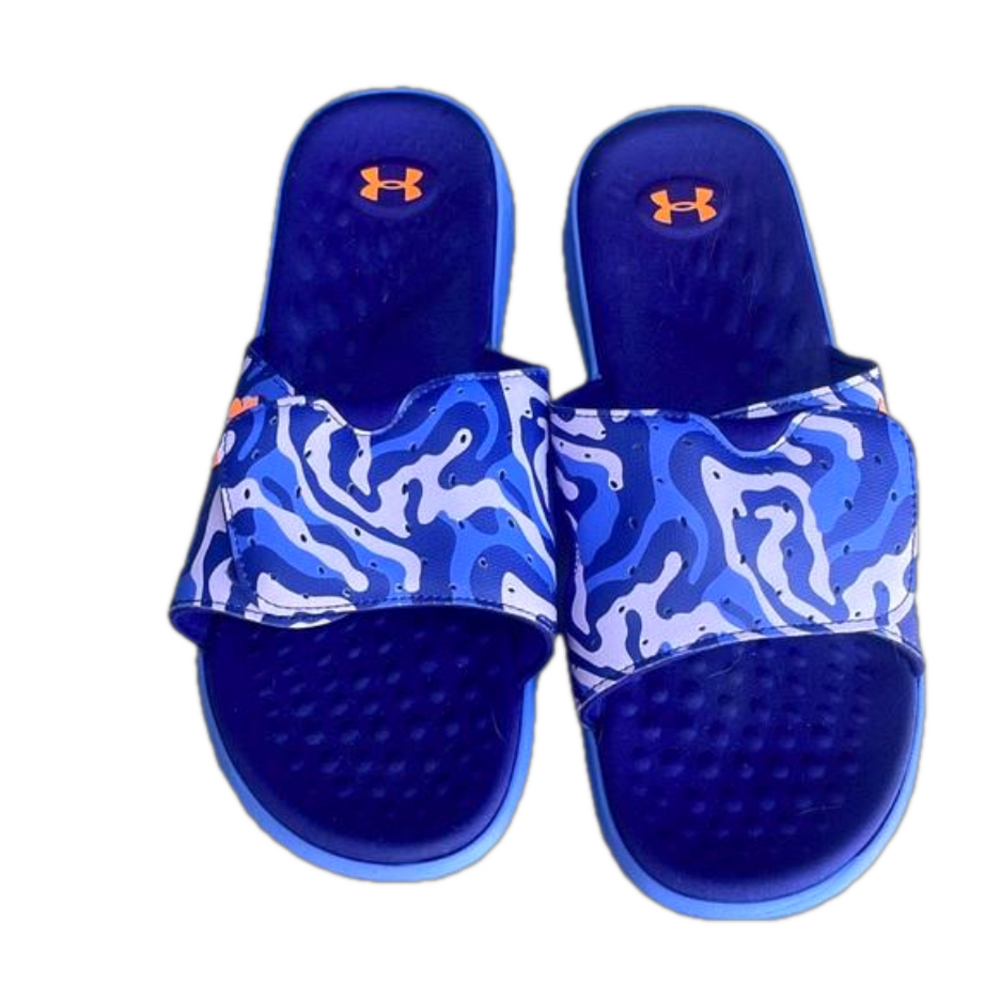 Under Armour Ignite Pro Slides Women’s Blue Size 12